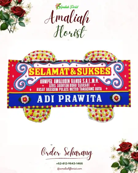 Papan Bunga Ucapan Selamat Agung