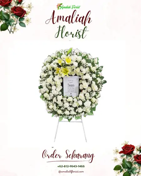 Krans Bunga Duka Agung